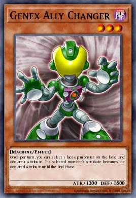 Genex Ally Changer Yu-Gi-Oh card