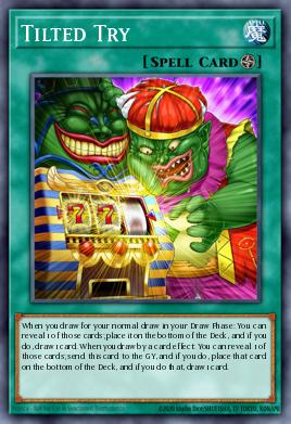 Tilted Try Yu-Gi-Oh card