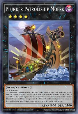 Plunder Patrollship Moerk Yu-Gi-Oh card