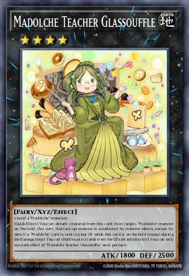 Madolche Teacher Glassouffle Yu-Gi-Oh card