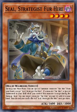 Seal, Strategist Fur Hire Yu-Gi-Oh card