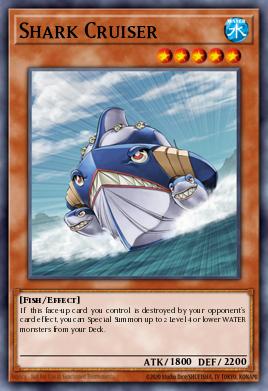 Shark Cruiser Yu-Gi-Oh card