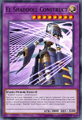 El Shaddoll Construct Yu-Gi-Oh card