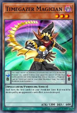 Timegazer Magician Yu-Gi-Oh card