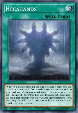 Hecahands Yu-Gi-Oh card