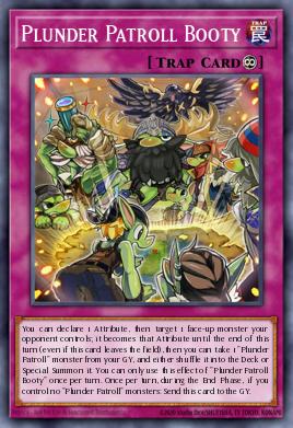 Plunder Patroll Booty Yu-Gi-Oh card