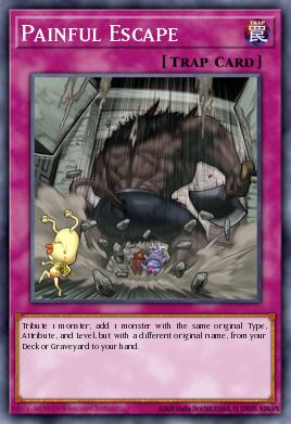 Painful Escape Yu-Gi-Oh card