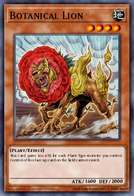 Botanical Lion Yu-Gi-Oh card
