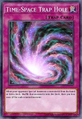 Time-Space Trap Hole Yu-Gi-Oh card