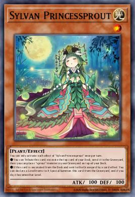 Sylvan Princessprout Yu-Gi-Oh card