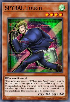 SPYRAL Tough Yu-Gi-Oh card