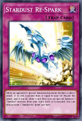 Stardust Re-Spark Yu-Gi-Oh card
