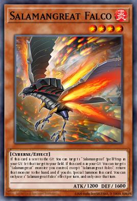 Salamangreat Falco Yu-Gi-Oh card