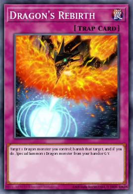Dragon's Rebirth Yu-Gi-Oh card