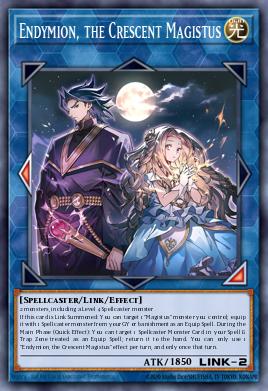 Endymion, the Crescent Magistus Yu-Gi-Oh card