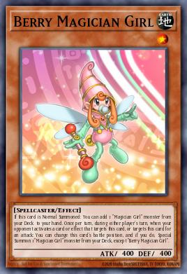 Berry Magician Girl Yu-Gi-Oh card