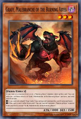 Graff, Malebranche of the Burning Abyss Yu-Gi-Oh card