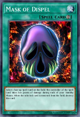 Mask of Dispel Yu-Gi-Oh card