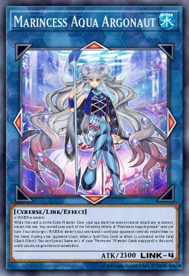Marincess Aqua Argonaut Yu-Gi-Oh card