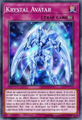 Krystal Avatar Yu-Gi-Oh card