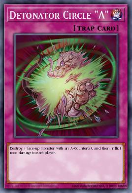 Detonator Circle "A" Yu-Gi-Oh card