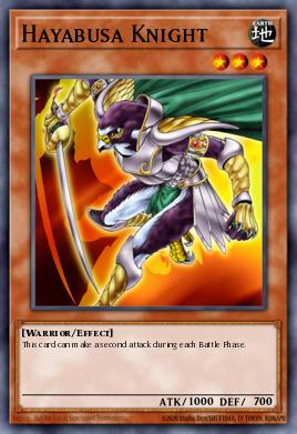 Hayabusa Knight Yu-Gi-Oh card