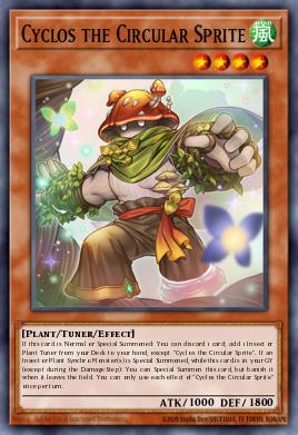Cyclos the Circular Sprite Yu-Gi-Oh card