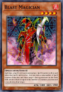 Blast Magician Yu-Gi-Oh card