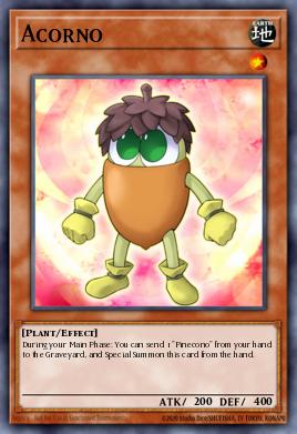 Acorno Yu-Gi-Oh card