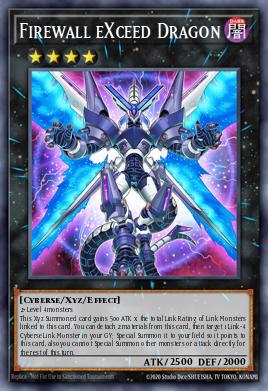 Firewall eXceed Dragon Yu-Gi-Oh card