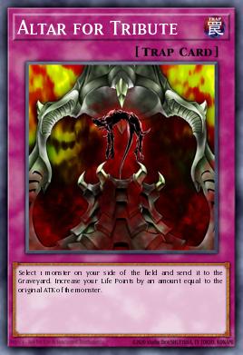 Altar for Tribute Yu-Gi-Oh card