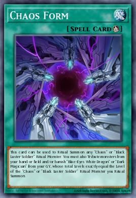 Chaos Form Yu-Gi-Oh card