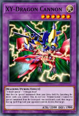 XY-Dragon Cannon Yu-Gi-Oh card