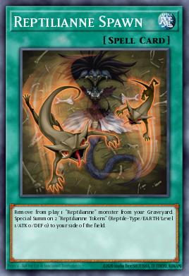 Reptilianne Spawn Yu-Gi-Oh card