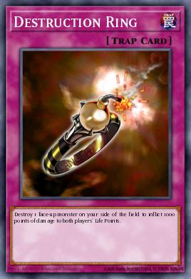 Destruction Ring Yu-Gi-Oh card