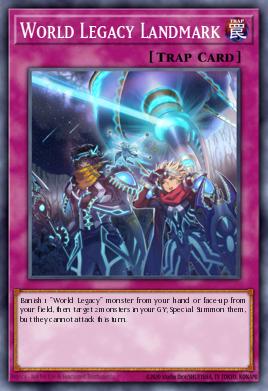 World Legacy Landmark Yu-Gi-Oh card