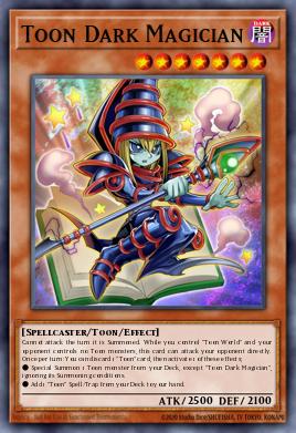 Toon Dark Magician Yu-Gi-Oh card