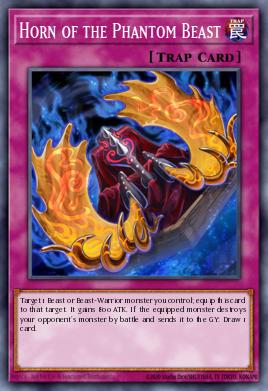 Horn of the Phantom Beast Yu-Gi-Oh card
