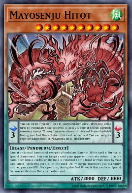 Mayosenju Hitot Yu-Gi-Oh card