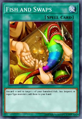 Fish and Swaps Yu-Gi-Oh card