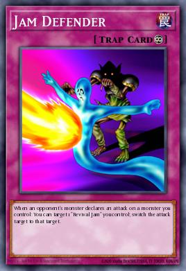 Jam Defender Yu-Gi-Oh card
