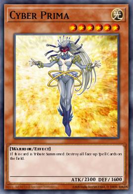 Cyber Prima Yu-Gi-Oh card