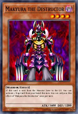 Makyura the Destructor Yu-Gi-Oh card