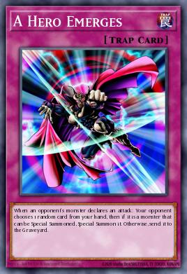 A Hero Emerges Yu-Gi-Oh card