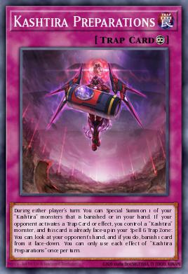 Kashtira Preparations Yu-Gi-Oh card