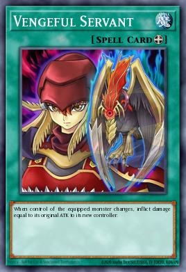 Vengeful Servant Yu-Gi-Oh card