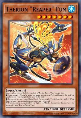 Therion "Reaper" Fum Yu-Gi-Oh card