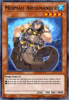 Mermail Abyssmander Yu-Gi-Oh card