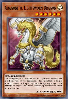 Gragonith, Lightsworn Dragon Yu-Gi-Oh card