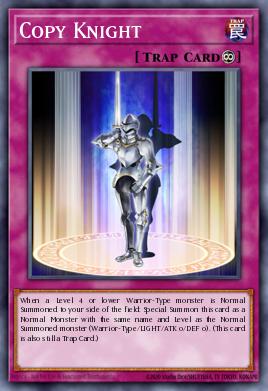 Copy Knight Yu-Gi-Oh card